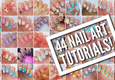 44 Nail Art Tutorials! | Nail Art Design Compilation